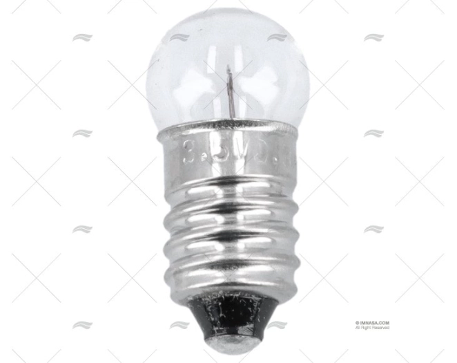 LÂMPADA E10   3,5V 1,1W