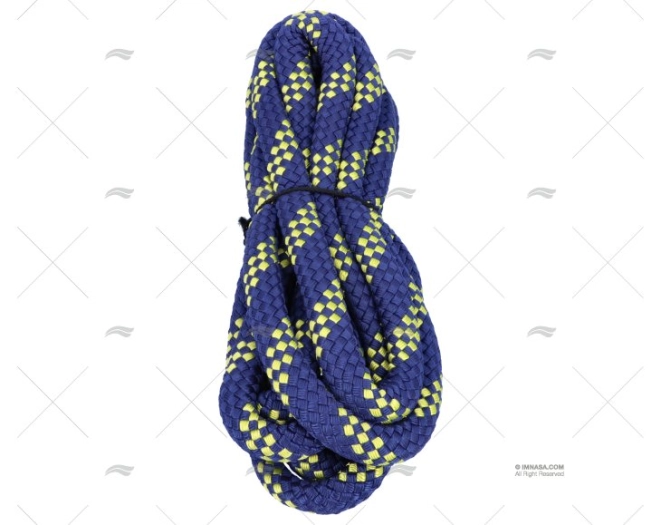 CIMA HANDY ELASTICO 18mm NAVY/GIAL. 1x 6m LIROS
