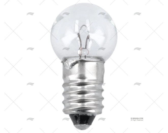 Lampadina E10   6  V 6  W 17X29