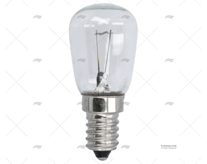 TUBE-LAMP SPARE E-14 24V 25W 26x57mm