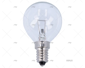 LAMPADINA E14  24V 25W SFERICA CHIARA