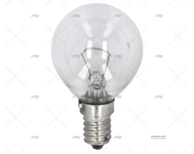LAMPADINA E14  12V 60W 45X70 SFERICA