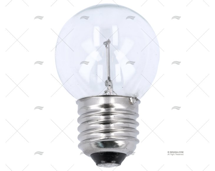 ROUND-LAMP SPARE CLEAR E-27 24V/40W