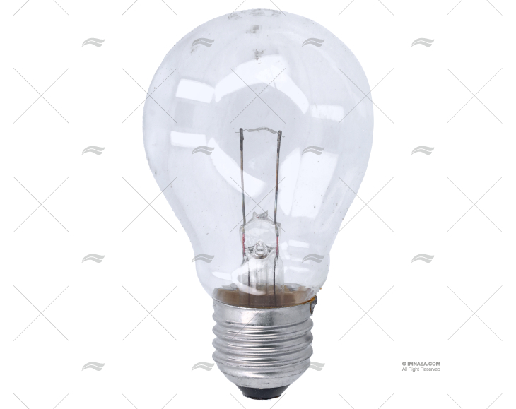 LÂMPADA E27  12V 25W TRANSPARENTE PADRÃO