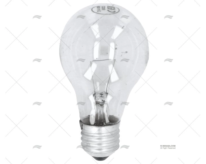 LÂMPADA E27  24V 40W TRANSPARENTE