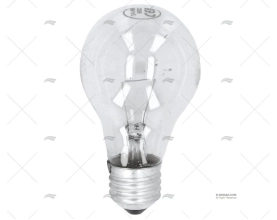 LAMPADINA E27  24V 40W TRASPARENTE