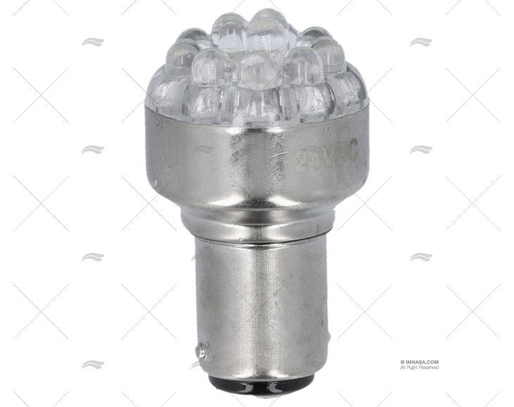 SPARE LAMP  LED BA15D 24V WHITE