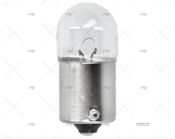 LAMPADINA BA15S 12V  5W 19X34 SFERICA