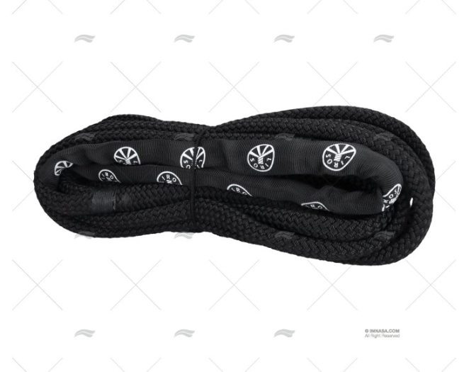 CABO HANDY ELÁSTICO 16mm PRETO      1x15m LIROS