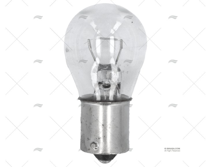 SPARE LAMP  ROUND 27x53 BA15S 12V/15W