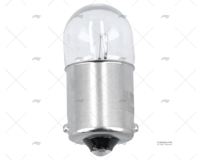 LÂMPADA BA15S 24V 10W 16X38 ESFÉRICA