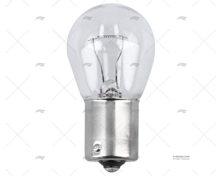 LAMPADINA BA15S 24V 21W 27X53 SFERICA