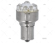 LED LAMP BA15S 12V 0.7W RED