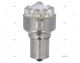 LAMPE BA15S LED 12 0.7W ROUGE