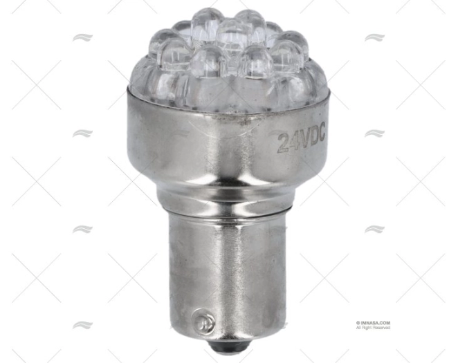 BOMBILLA BA15S 24V  4,5W LED