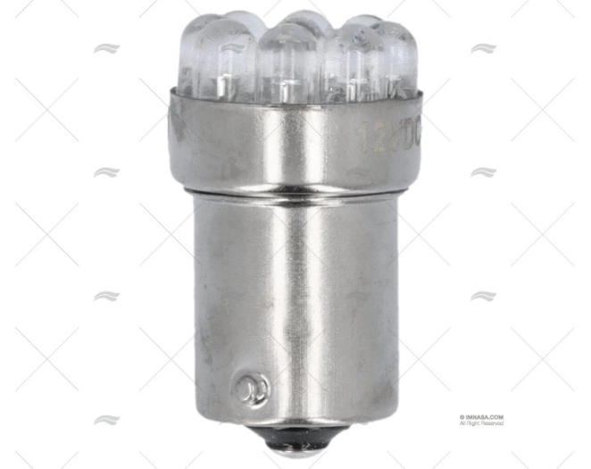BOMBILLA BA15S 12V 20W LED 0.7W