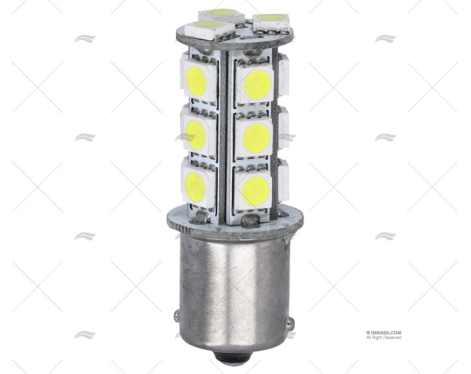 LAMPADINA BA15S 12V  0.5W LED 18 360º