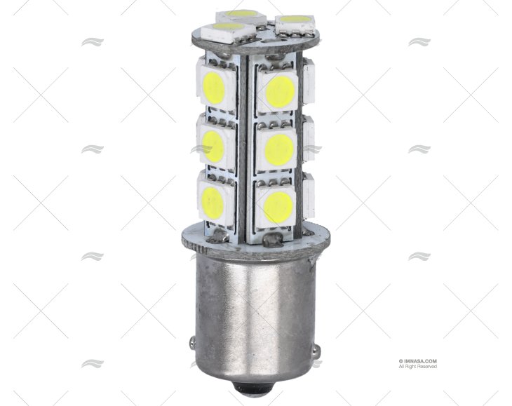 BOMBILLA BA15S 12V  0.5W LED 18 360º