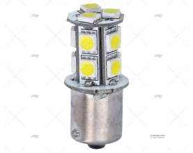 LÂMPADA BA15S 12V  0.8W LED 13 360º