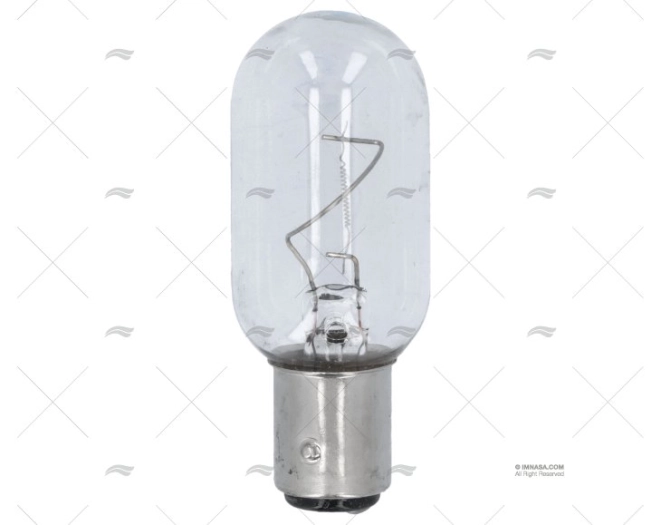 LAMPADINA BAY15D 24V 25W 33X57