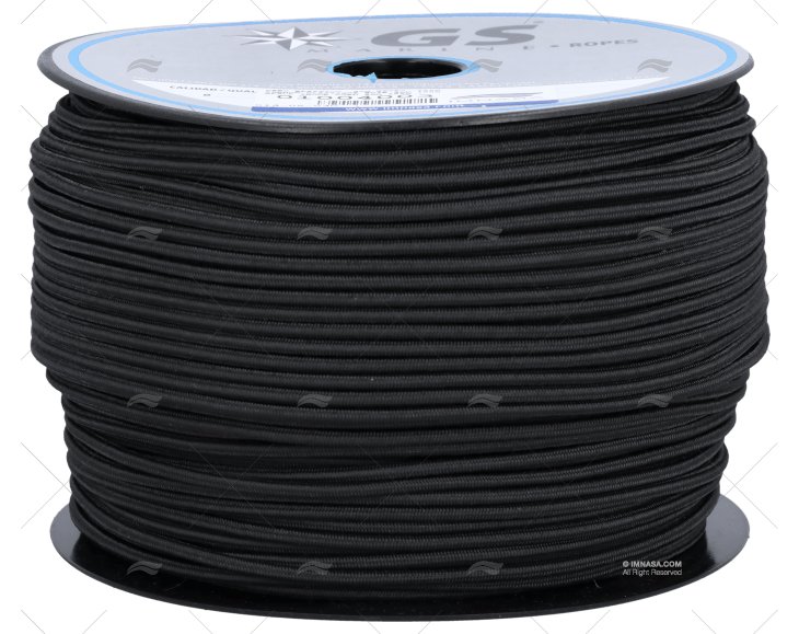 CIMA ELASTICO  4mm NERO  100m