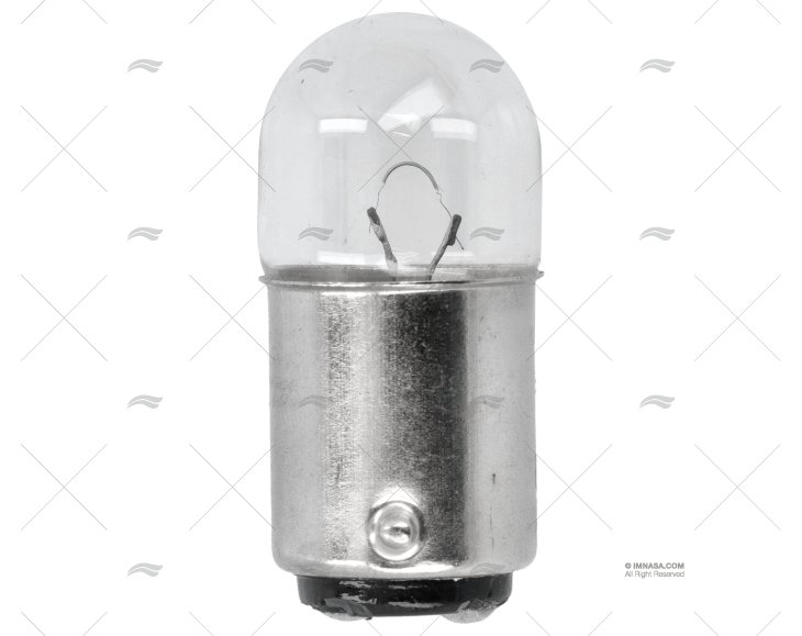 LAMPADINA BA15D  12V  5W 18X35 PIATTA