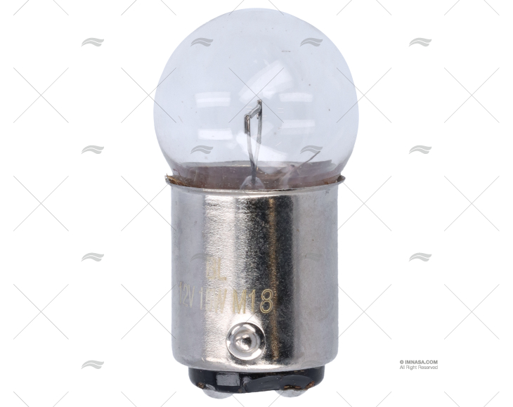 SPARE LAMP  ROUND 18x37 BA15D 12V/15W