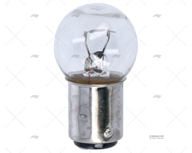 LAMPADINA BA15D  24V 15W 27X47 SFERICA