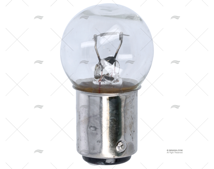 BOMBILLA BA15D  24V 15W 27X47 ESFERICA