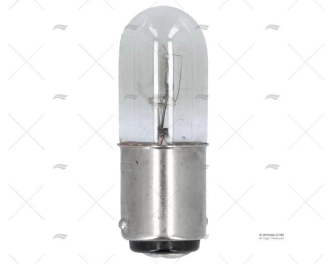 LAMPADINA BA15D  24V 10W 16X50
