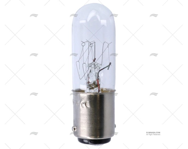 LAMPADINA BA15D 260V  7W 16x44mm