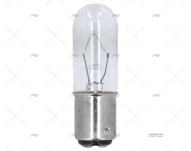 LAMPADINA BA15D  24V 10W 50mm AS