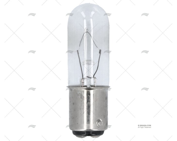 LAMPADINA BA15D  24V 10W 50mm AS