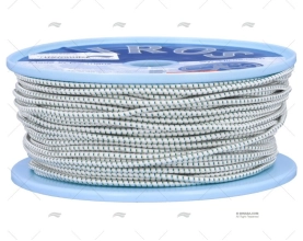 SHOCK CORD ROPE 04mm WHITE 100m LIROS