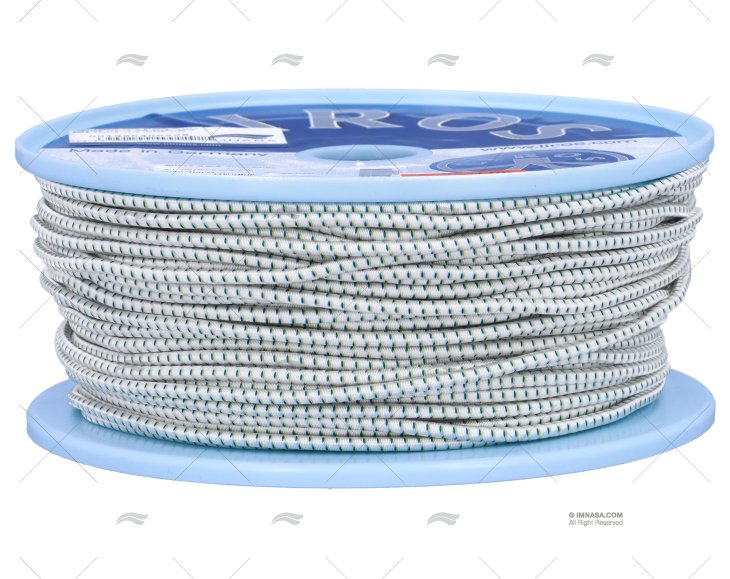 CABO SHOCK CORD 04mm BRANCO 100m LIROS