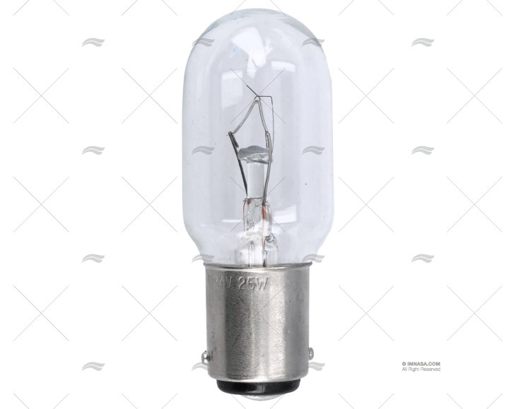 SPARE LAMP 22x65 BA15D 24V/25W