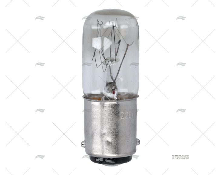 LAMPADINA BA15D 230V 15W 22X58