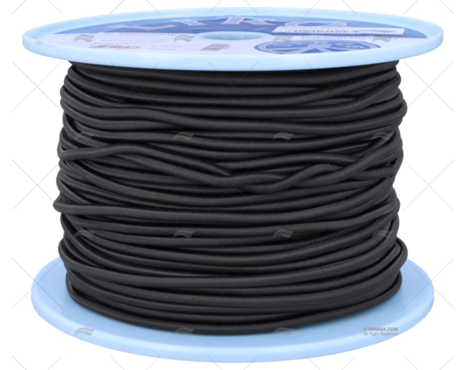 CORDAGE SHOCK CORD 05mm NOIR 100m LIROS
