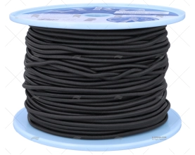 CABO SHOCK CORD 05mm NEGRO    100m LIROS