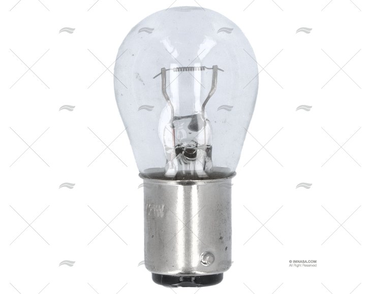 LAMPADINA BA15D  24V 21W 46mm AS