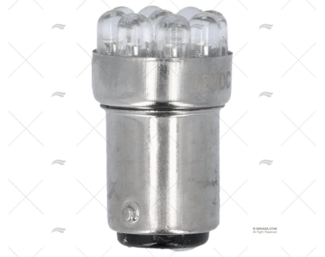 BOMBILLA BAY15D 12V  0.7W LED