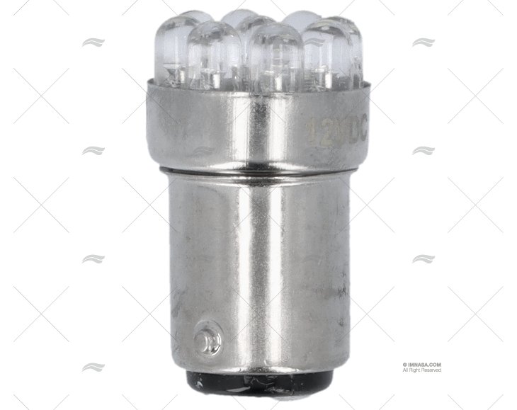 BOMBILLA BAY15D 12V  0.7W LED