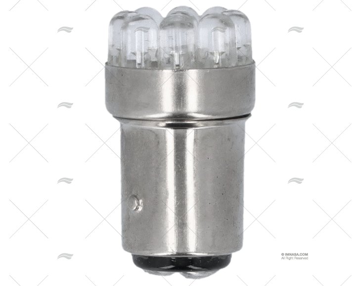 LED LAMP BAY15D 12V 0.7W BLUE