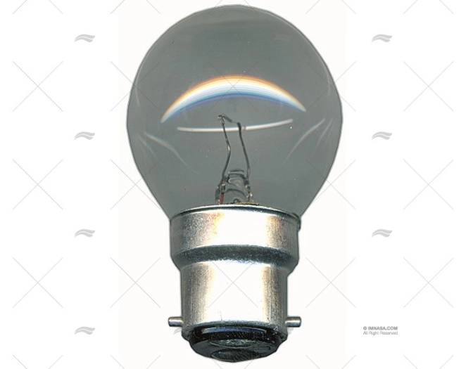 SPARE LAMP CLEAR B22 12V 15W