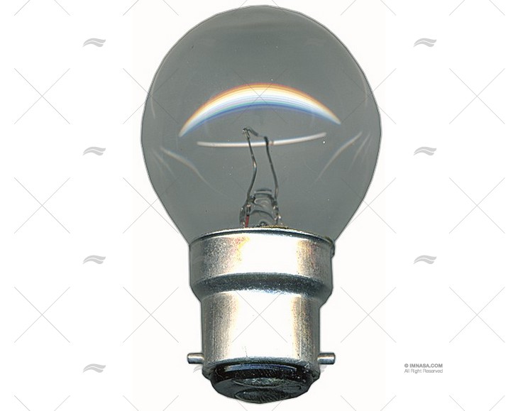 SPARE LAMP CLEAR B22 12V 15W