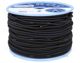 SHOCK CORD ROPE 06mm NEGRO 100m LIROS