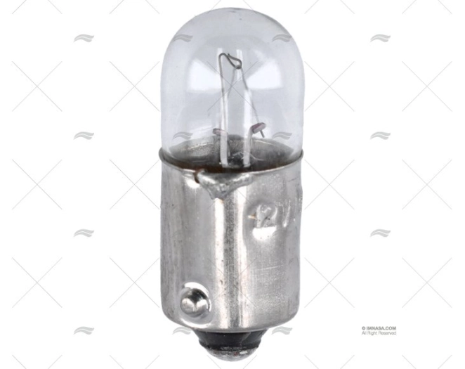 LAMPADINA BA9S  12V  1,2W 11x23mm