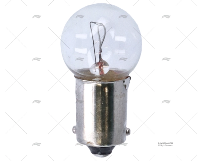 LAMPADINA BA9S  12V 10W 18X35 SFERICA