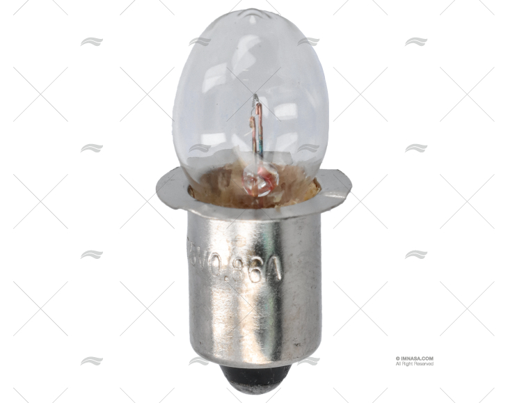 LAMPADINA P13,5S 3,8V 1W TORCIA
