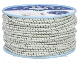 CORDAGE SHOCK CORD 07mm BLANC 100m LIROS